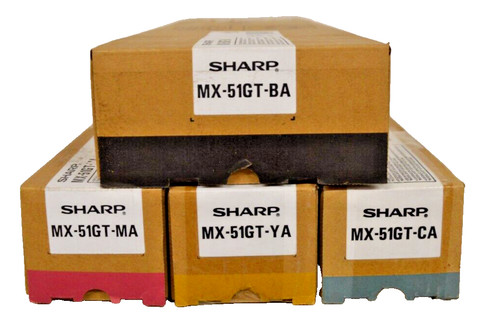 Original sharp toner set - sharp,