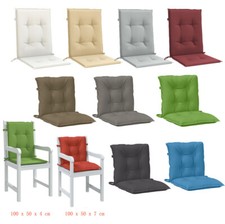 Niedriglehner Auflagen Gartenstuhl Polster Kissen Gartenstuhlauflagen