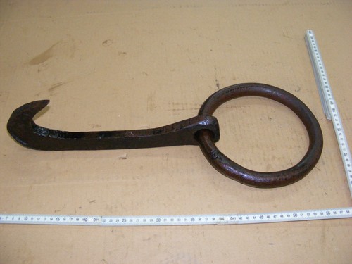 Eisenhaken mit ring - mit,