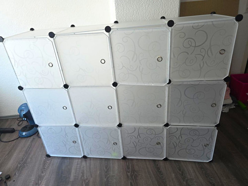 Würfelregal stecksystem mit - stecksystem,