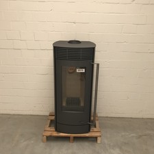 Kaminofen Neuwerk V1 gussgrau B-Ware <2010> Kamin Schwedenofen Heizofen Ofen