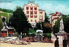 Lugano , San Lorenzo   Karten -Abzug