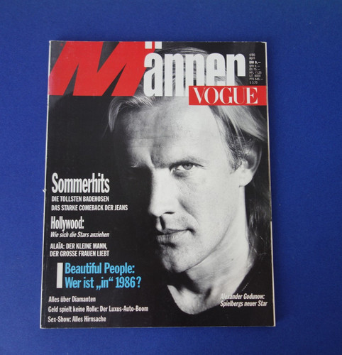 Magazin männer vogue 1986 - vogue,