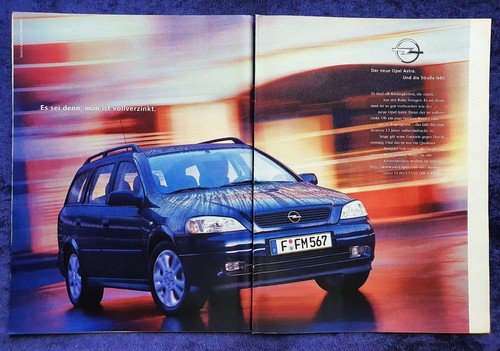 Opel astra originale werbung - opel,