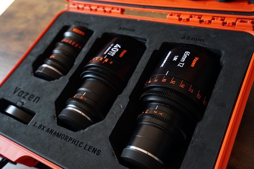 Vazen anamorphic objektiv set - vazen, objektiv-set