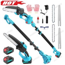 2IN1 Akku Kettensäge Teleskop