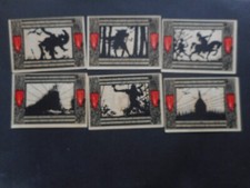 6x 50 Pfennig Detmold