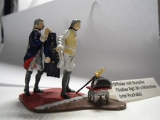 Puchala Preussen 18. Jahrh. Füselier Rgt. no36 Münchow Menzel Offizier + Bursche