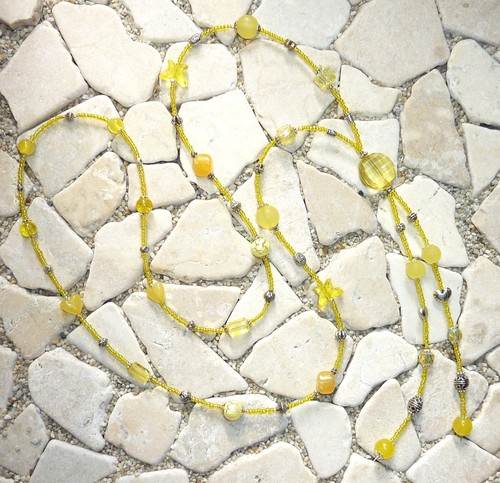 Lange kette flower - kette,