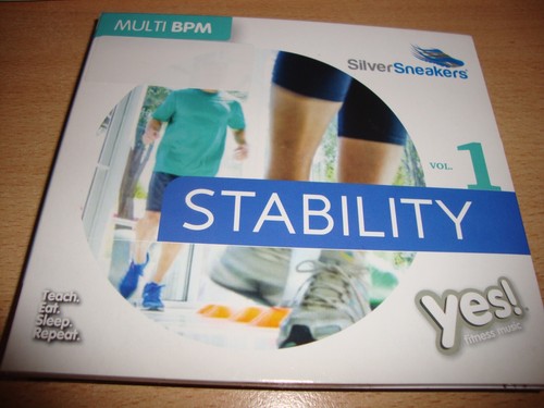 Silver sneaker stability - sneaker, cd