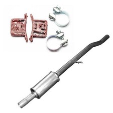 Mittelschalldämpfer Auspuff Mini One 1.4 Diesel M/W17 NEU Fließheck + Anbausatz