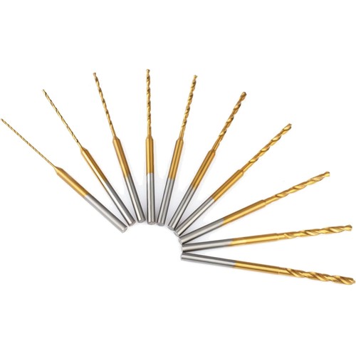 Mini spiralbohrer set - mini, 10