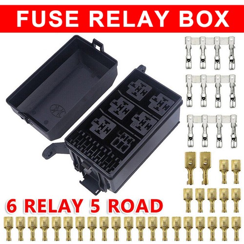 Kfz relais box halter - box, sockel