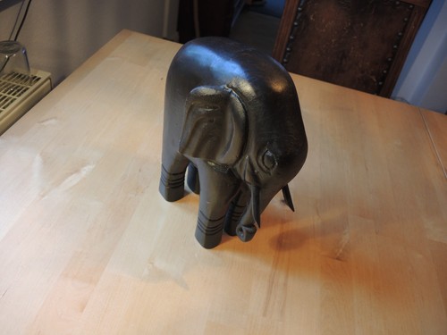 Elefant holz schnitzerei - holz,
