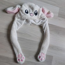 Lustige Wackelohr Mütze Plüsch Bewegliche Ohren Wintermütze Tiermütze Unisex Neu