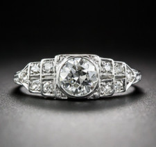 Vintage Verlobungsring 2,95 kt