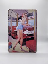 Blechschild American Diner