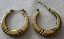 elegante 333er Gold Creolen