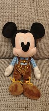 Disney nicotoy Mickey Mouse Maus Tracht Stofftier Wiesn  Kuscheltier 28cm