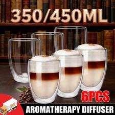 6X Doppelwandgläser Latte