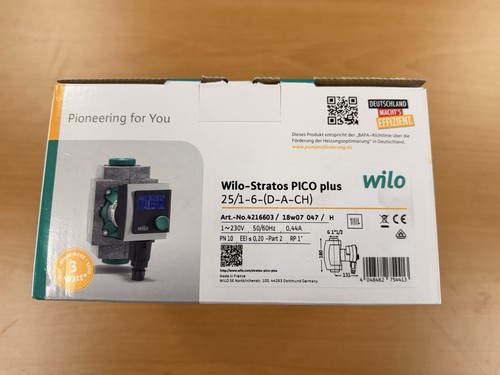 Wilo stratos pico plus 6 - plus, 25/1-6