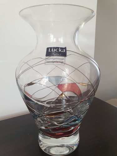 Vintage lucka glas kunst - glas, kunst-vase