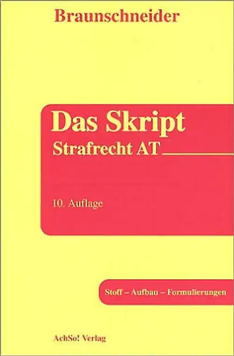 Strafrecht - , at