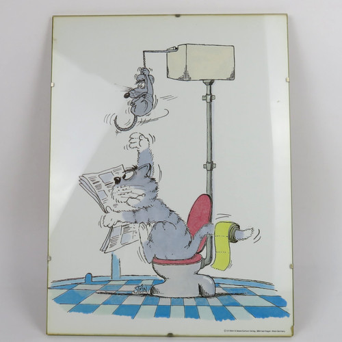 Orig vintage druck uli - orig., stein