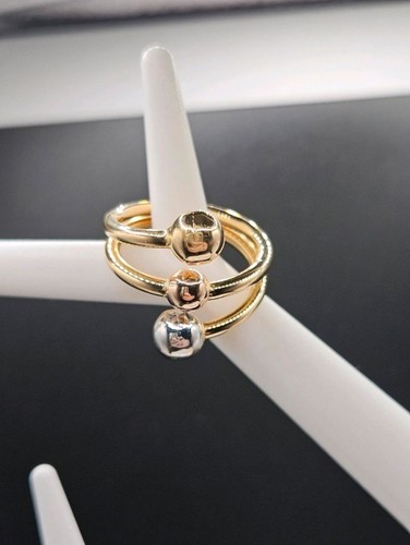 Tricolor ring aus - tricolor, 18k/750er