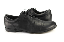 Birkenstock Tatami Gr.46 Herren Hablschuhe Slipper Leder  Schwarz   J 861