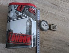 3 Metalldosen/Blechdosen/Seifendöschen Alt Vintage