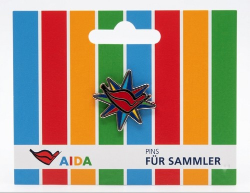 Aida pin windrose - aida, für