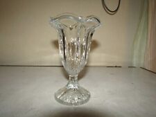 Blumenvase, eckig aus Glas