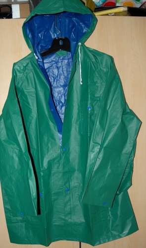 Neu pvc regenjacke kapuze - pvc, +