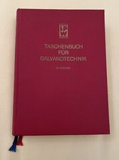 Taschenbuch für Galvanotechnik 12. Ausgabe (LPW Galvanotechnik; Zstd. Sehr Gut)