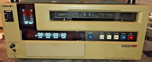Sony betacamsp uvw - sony, uvw-1800p