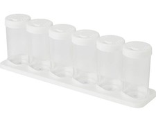 ERNESTO® Gewürzdosen-Set Gewürzorganizer Gewürzstreuer Vorratsbehälter 12tlg.