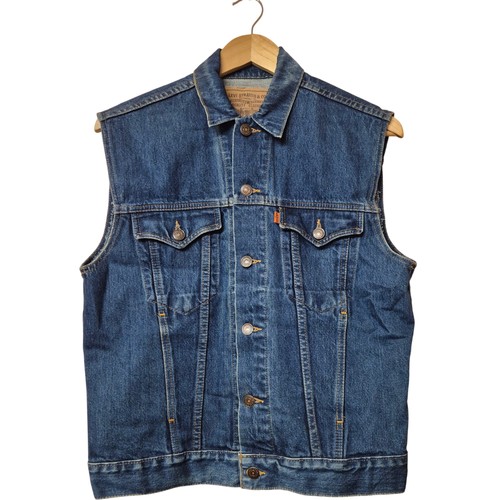 Levi jeansweste herren small - herren,