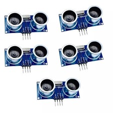 5x HC-SR04 Ultraschallsensor