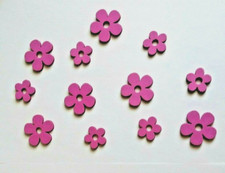 45 Deko Blüten in lila