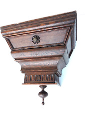 GROßE ALTE HOLZ  WANDKONSOLE