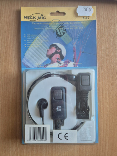Kehlkopfmikrofon neu - –,
