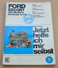 FORD Escort MK I Hundeknochen bis 1974 Motor Bremsen Reparaturanleitung JHIMS 32