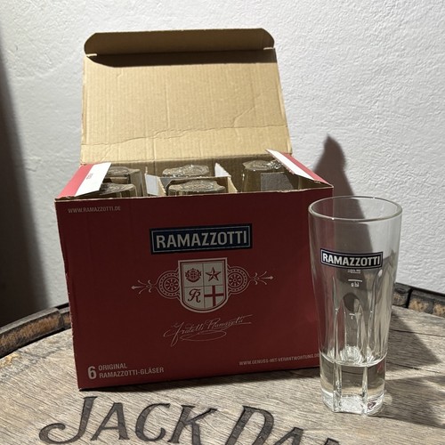 Ramazzotti original gläser - 6x,