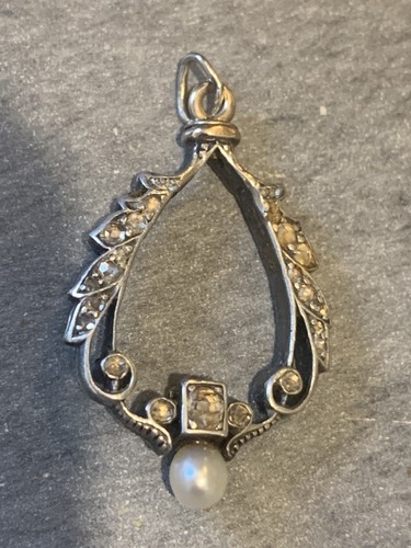 Antiker diamant anhänger - antiker,