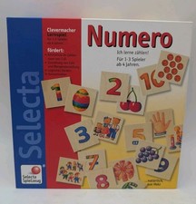 Numero - Ich lerne zählen! Holztafeln Lernspiel Gesellschaftsspiel Familienspiel