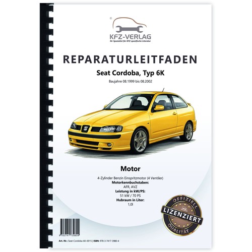Seat cordoba typ - cordoba, (99-02)