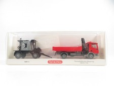 1:87 Wiking 068903 Gussasphaltkocher Hängerzug MAN F90 W9 
