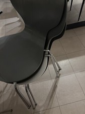 Esszimmerstuhl Stapelstuhl , Grau, Gastronomie Stuhl 2,5 kg nur noch 6 Stück