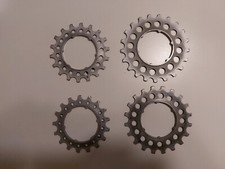 ***** Campagnolo Super Record 50th Anniv. 1983 Aluminium Freewheel 4 Ritzel Cogs